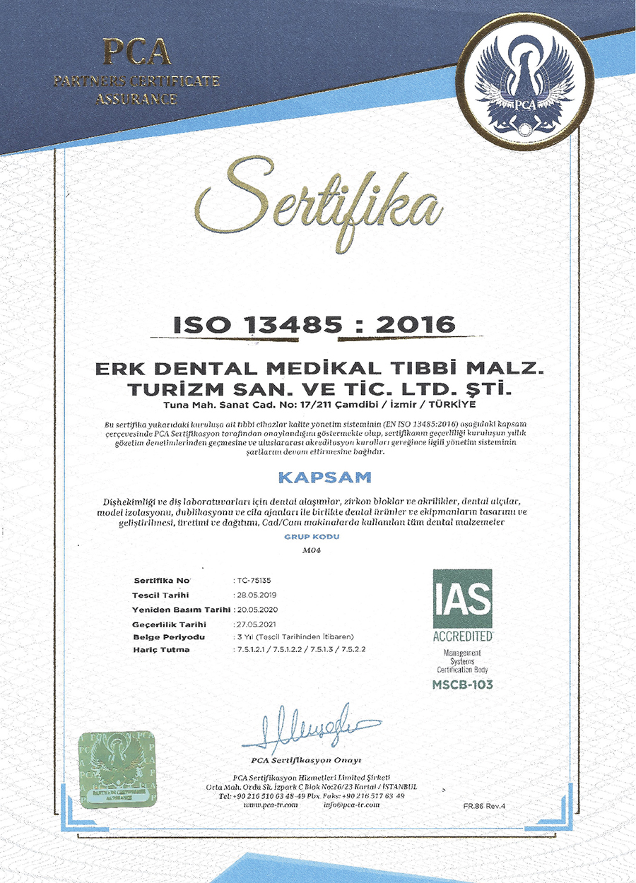 ISO 13485 2016
